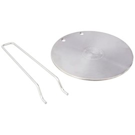 Steel Induction Plate with Aluminium Inside with 1 Removable Handle