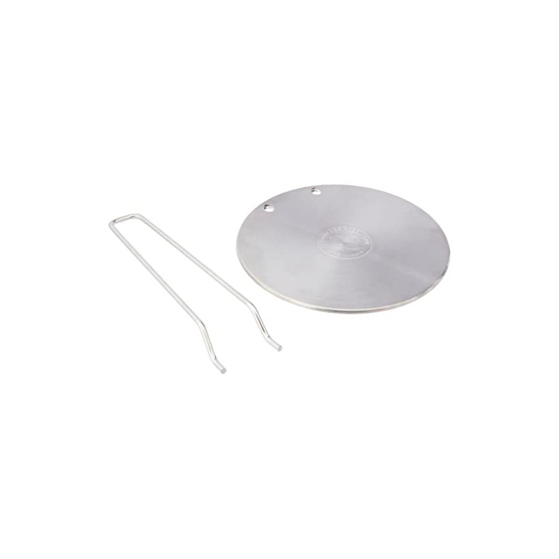 Steel Induction Plate with Aluminium Inside with 1 Removable Handle