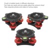 Tripod Head Leveling Base, Universal Compatibility, Precise Angle Adjustment, Premium