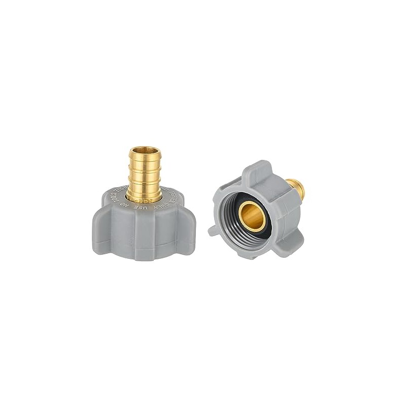 EFIELD 1/2 Inch PEX x 7/8 Inch Ballcock Swivel Brass