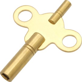 Size 4 Double End Clock Key Mainspring Winding Tool 1.95mm & 3.5mm Holes (#6-3.75mm)