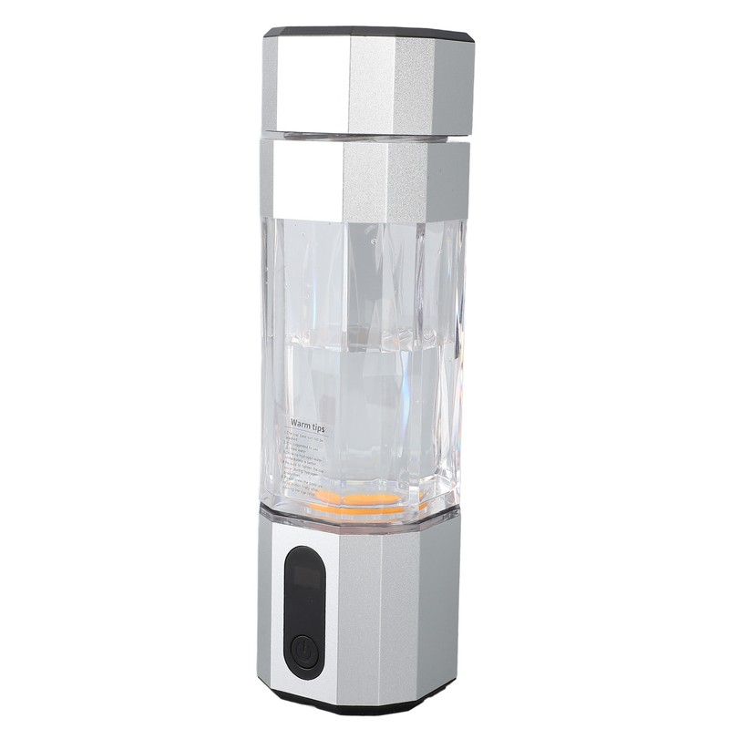 Hydrogen Water Bottle with Colorful Lights Platinum Titanium Electrode 2