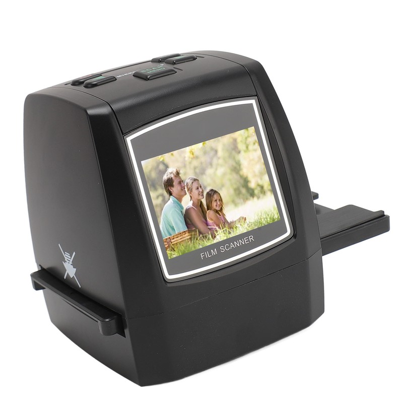 Film and Slide Scanner 22MP Interpolation 2.4 Inch LCD Screen
