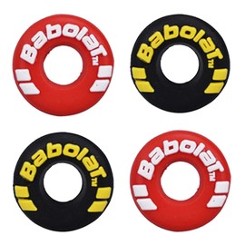 XIXILINRUIYUN 4 Pcs Rubber Tire Shape Vibration Dampener Durable Tennis Racket Shock Absorber Soft Tennis Accessory Great for Tennis Players