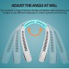 UseeShine Portable Neck Fan, Hands Free Bladeless Fan, 3000 mAh