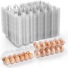 40 Eggs Transparent Plastic Organiser，Plastic Egg Cartons ，Egg Tray for