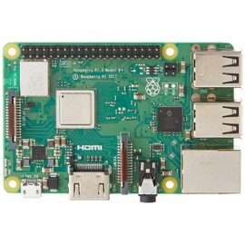 Raspberry 1373331 Pi 3 Model B+ Motherboard, 1GB