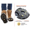 ICETRAX V3 Tungsten Crampons, Ice Cleats for Shoes and Boots
