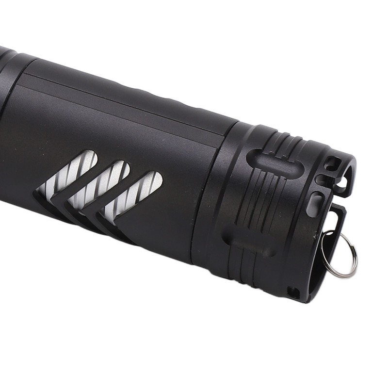 Telescopic LED Flashlight High Bright USB Rechargeable Zoomable Flashlights IPX4