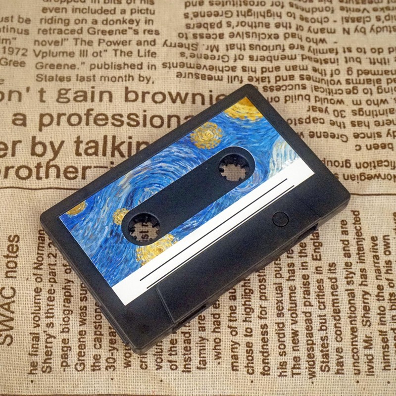 Desuerte 16GB Cassette Shape USB Flash Drive - Starry Sky