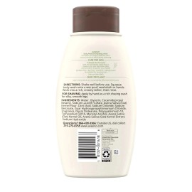 Aveeno Body Wash Daily Moisturizing 12 Ounce (354ml) -Pack of 3