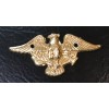 Gold Tone Eagle Crest Epluribus Unum Pot metal emblem 3.5”