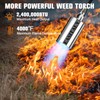 Propane Torch Weed Burner Kit,High Output 2,400,000 BTU with 12.5FT