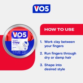 Alberto VO5 Matt Hair clay, 75 ml