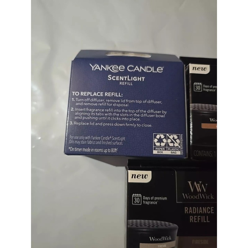 WOODWICK RADIANCE REFILL PACK 3 PACK COMBO NEW