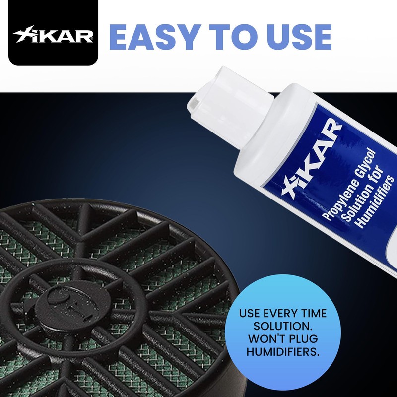 Xikar Humidor Solution - Premium Pre-Mixed Propylene Glycol for 70%
