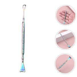 IWOWHERO 2Pcs Stainless Steel Blackhead Tool Pore Cleaning Scraper for Face Comedone Removal Treatment Suitable for All Skin Types