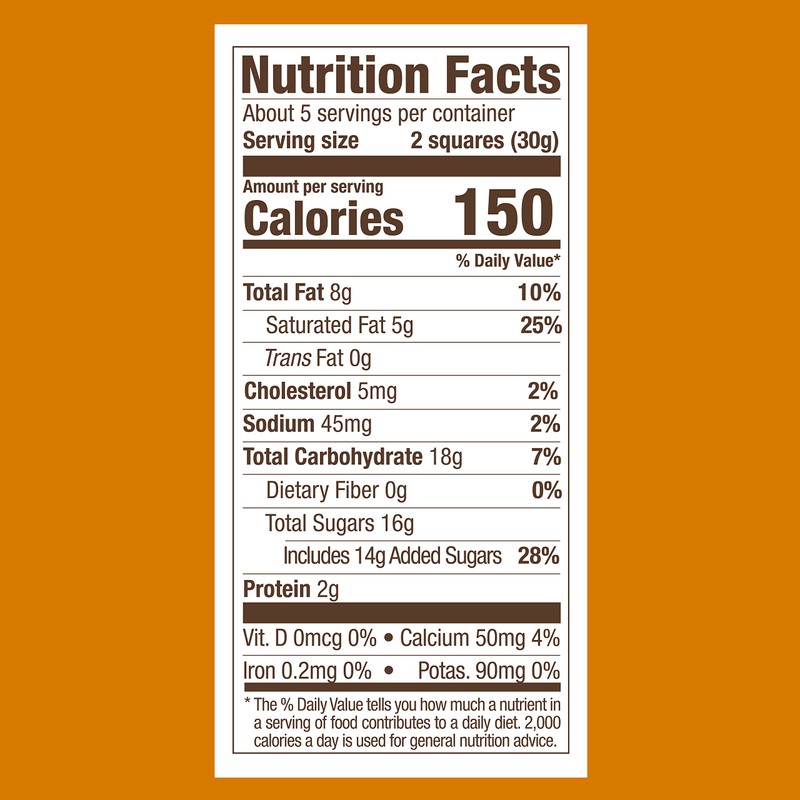 GHIRARDELLI Milk Chocolate Squares with Caramel Filling, 5.32 OZ Bag