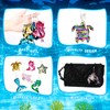 24 Pcs Mermaid Sequin Keychains Ocean Theme Kids Keychains Tropical