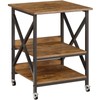 VENNQD 23.6 x 23.6 x 30.3 Inches Printer Stand, Large