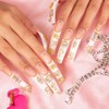 Lovful Curved Long Nails H26-H220 10Pcs Handmade Acrylic Press On