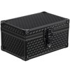 Vinanker Faraday Box for Car Keys, Black Rhombus, Large Size