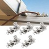 5Pcs Solar Panel Grounding Lugs PV Mounting System Metal Clips