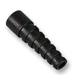BNC/RG58 Strain Relief/Black | Strain Relief Connector Accessories 10 Pack - MHRG58SRB-BK