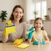 Blind Cleaner Duster Tool - 4 Pcs 7 Fingers Anti-Shedding