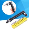 Socket Wrenches, L-Shape Socket Wrench Set, 90 Degree Angled Screwdriver