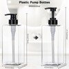 Yebeauty Pump Bottle Dispenser, 22oz 650ml Plastic Shampoo Pump Dispenser