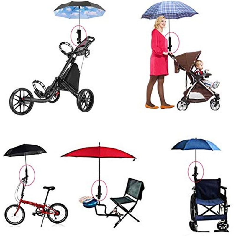 Golf Umbrella Holder Umbrella Stand Golf Cart Stroller Umbrella Holder