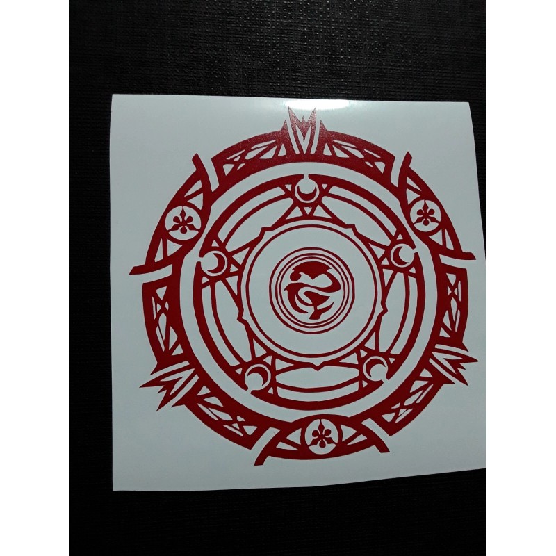 House of Gremory Seal Symbol Rias High School DxD Sticker