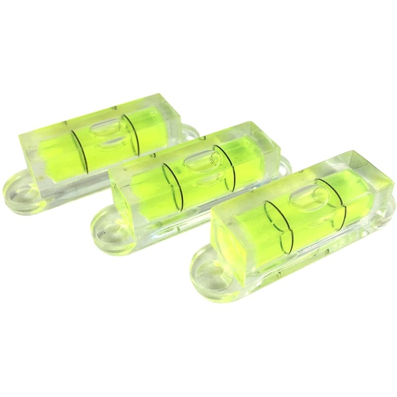 Taskar Mini Bubble Spirit Level Screw On x 3 28mm