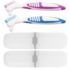 Set De Cepillos Para Dentaduras Postizas De Doble Cara Con