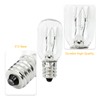WE4M305 Dryer Replacement Bulbs Fits for GE/General Electric -120V 15W,