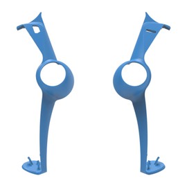 XinGeeek Controller Replacement Shell Strip for 5 Portal,Multi-Color Replacement Shell Cover Decorative Strips with Rocker Cap Removal Tool for 5 Portal Handheld Console Accessories (Blue)