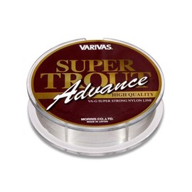 Varivas Nylon Line, Barivas Super Trout Advance, 328.4 ft (100 m), No. 0.8, 4 lb, Misty Brown