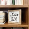 Alexa Do the Dishes Sign - Wooden Box Signs for