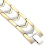 4 In 1 Men Titanium Steel Germanium Magnetic Bracelet Adjustable