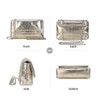 VNFIOEI Small Clutch Bag with Chain, Fashionable Shoulder Bag, Elegant