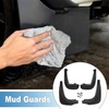 A ABSOPRO Mud Flap Splash Guard with Mount Accessories Front