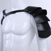 harayaa Gothic Steampunk Shoulder Armour Shrug Belt Single Shoulder Armour