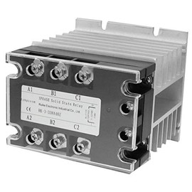 Controlsupply Silent Lighting Contactor 3 Pole, 40Amp, Motor 30A, 30Amp, Heater, 40A, 5V, 12V 24V DC Coil, Solid State 3 Phase 963805