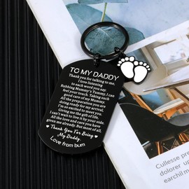 First Father’s Day Gifts for New Dad, Fathers Day from Wife Pregnancy Announcement for Husband Fathers Day for Dad from Daughter, New Dad Gifts for Men, Dad to Be 1st Time Dad Gifts, Dad Birthday Gift