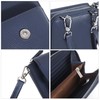 Genuine Leather Crossbody Cellphone Bag for Women RFID Blocking Phone