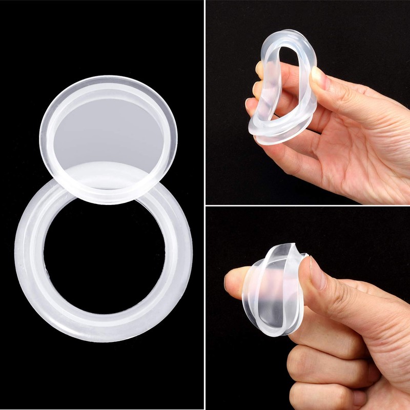 Maitys 8 Pieces Silicone Umbrella Hole Ring Plug and Cap