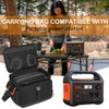 BISKLNDN Travel Carrying Case Compatible with Jackery Explorer 1500/2000 V2