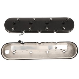 AINTIER Valve Covers Aluminum with Coil Mounts Replace for All LS Engines Using for LS1/ LS2/ LS3/ LS6 and LS7 or Similar Coils With Spacing 72mm Bolt Spacing