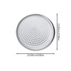 Yardwe 9 Inch Stainless Steel Pizza Pan with Holes, Round